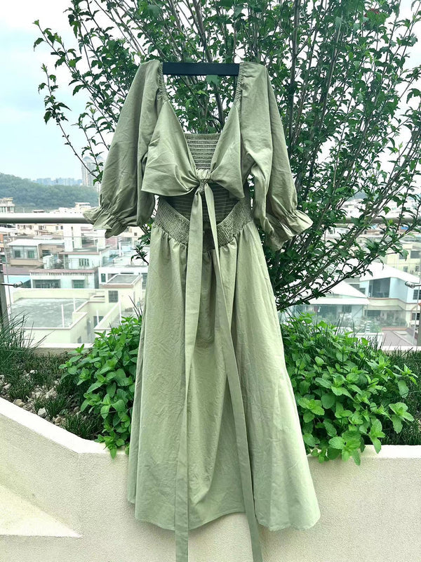 Langes Sommerkleid Damen Maxi Kleid Celina