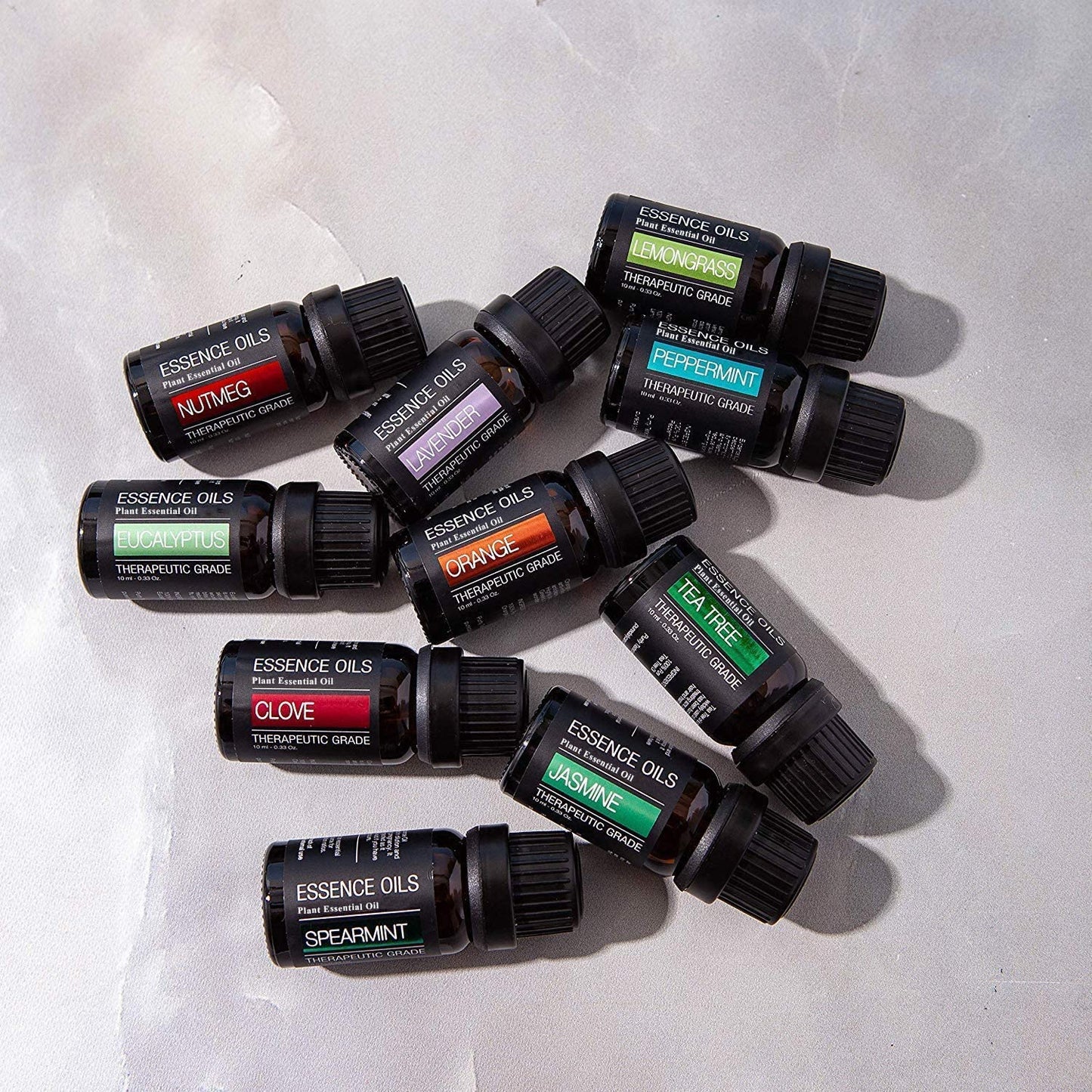 Ultraschall-Diffusor 400ml mit 10 ätherischen Ölen Set