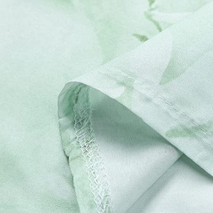 Frauenkleid Geblümt A-Linie mit Weste Elegant Damenkleid