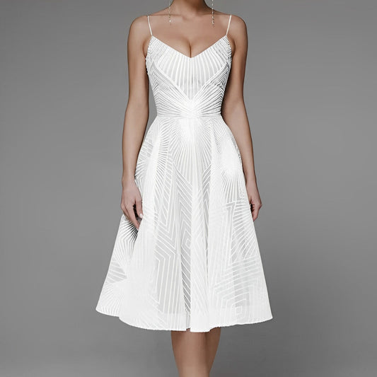 SymmetryLine™ – Damen Abendkleid Elegant mit Schmeichelnder Passform-1