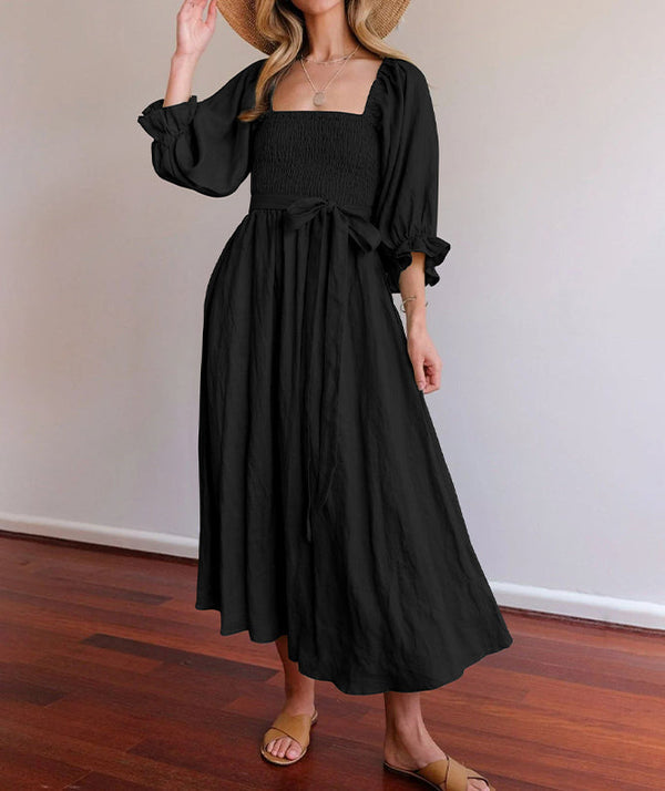 Langes Sommerkleid Damen Maxi Kleid Celina