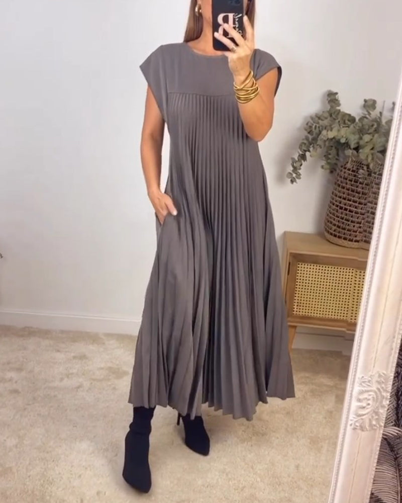 Variant image for Elise™ – Damen Kleid Hochzeitsgast Mit Eleganten Falten & Atmungsaktivem Stoff-13