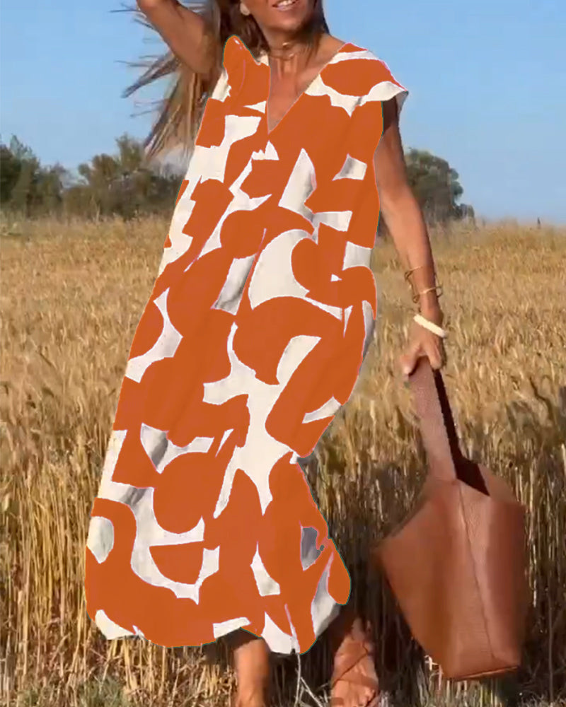 Variant image for Camillechic™ – Damen Kleid Hochzeitsgast Mit Elegantem V-Ausschnitt & Atmungsaktivem Stoff-25