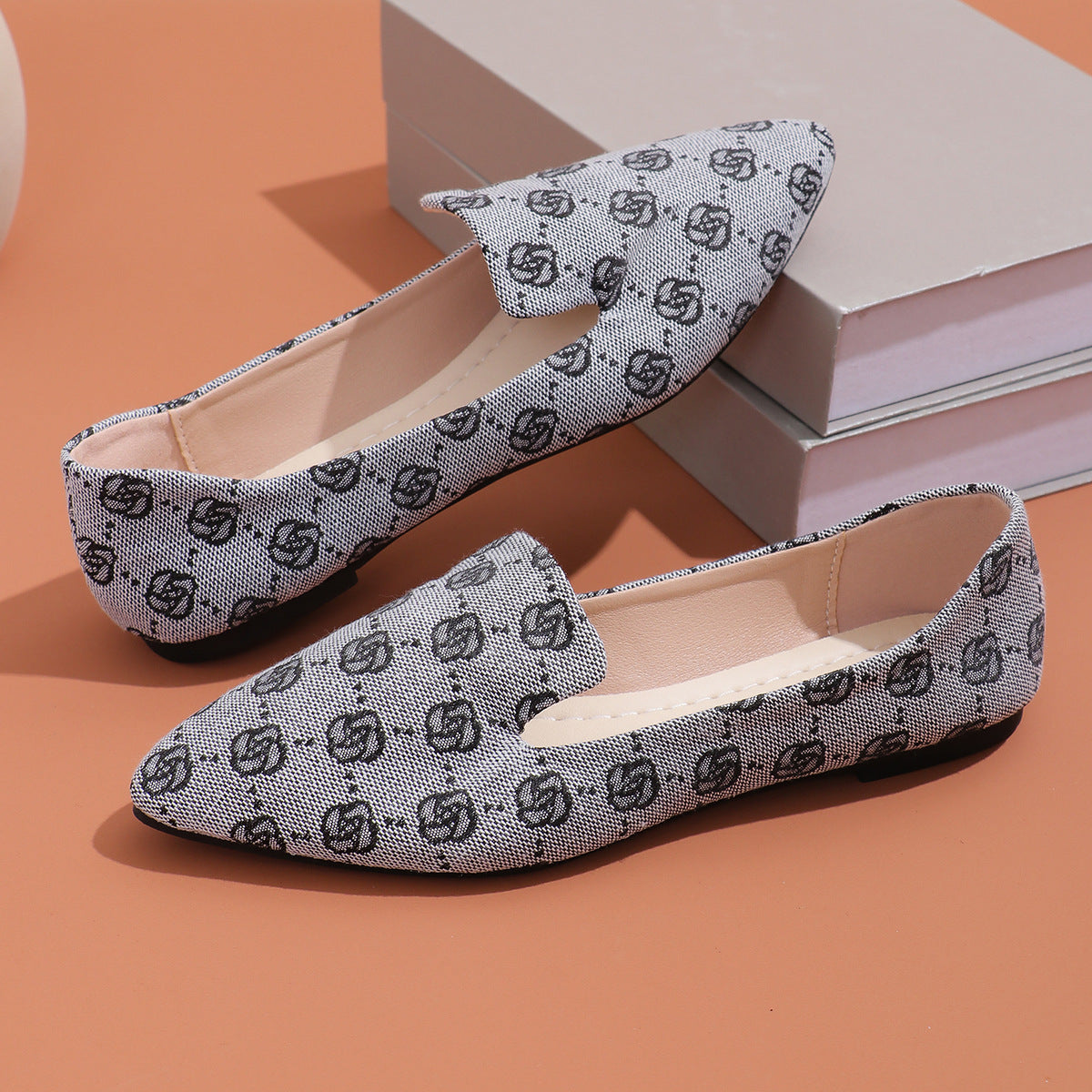 RoseFlair™ – Damen Flats mit Blumenmuster Bequem & Atmungsaktiv 5