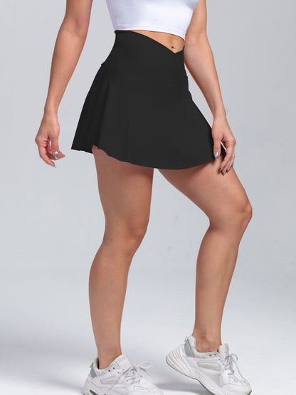 ActiveCharm™ – Eleganter Damen Sportrock mit integrierten Shorts