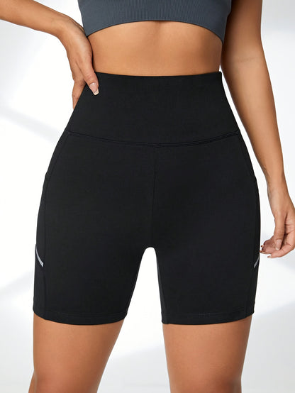 ActiveFlex™ – Damen Sport Shorts mit hoher Taille und praktischen Taschen