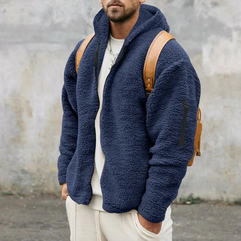 Aelwynne: Winterjacke aus Fleece und Kaschmir für kalte Tage