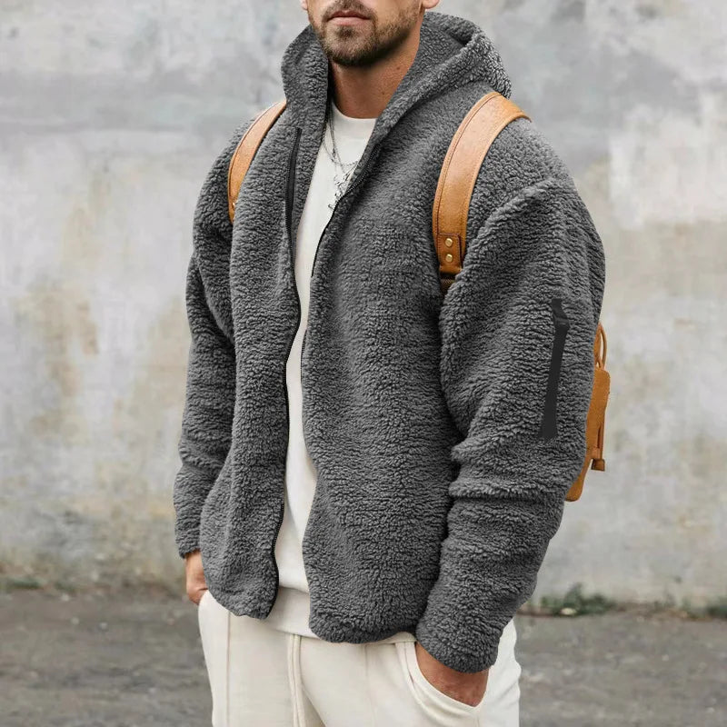 Aelwynne: Winterjacke aus Fleece und Kaschmir für kalte Tage