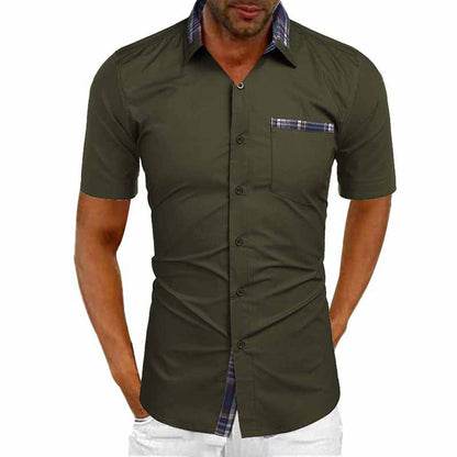 AeroFlex™ – Elegantes Herren Kurzarm Hemd für höchsten Komfort