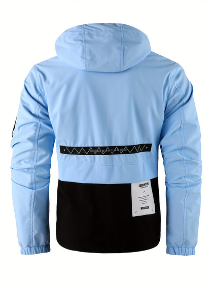 AeroShield™ – Moderne Herren Übergangsjacke mit Kapuze