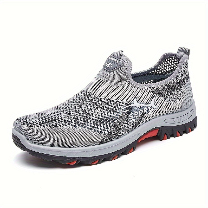 AeroStride™ – Herren Slip-On Sneaker mit Atmungsaktivem Mesh