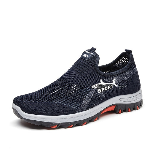 AeroStride™ – Herren Slip-On Sneaker mit Atmungsaktivem Mesh