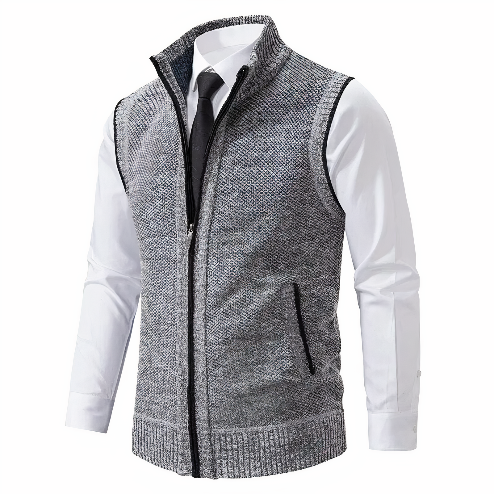 AeroVibe™ – Herren Sommerweste mit Reißverschluss
