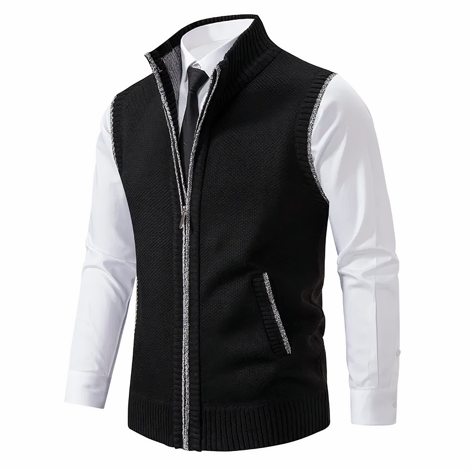 AeroVibe™ – Herren Sommerweste mit Reißverschluss