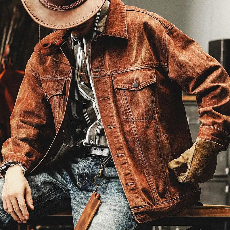 Ali Denim Jacket - Vintage Style