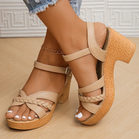 Laura™ – Damen Plateau Sandalen mit Gladiator-Design und Komfort 1