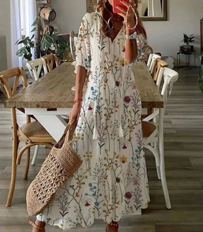 Variant image for Anna™ – Damen Bohemian Sommerkleid mit Fließender Silhouette & Leichtem Stoff-24