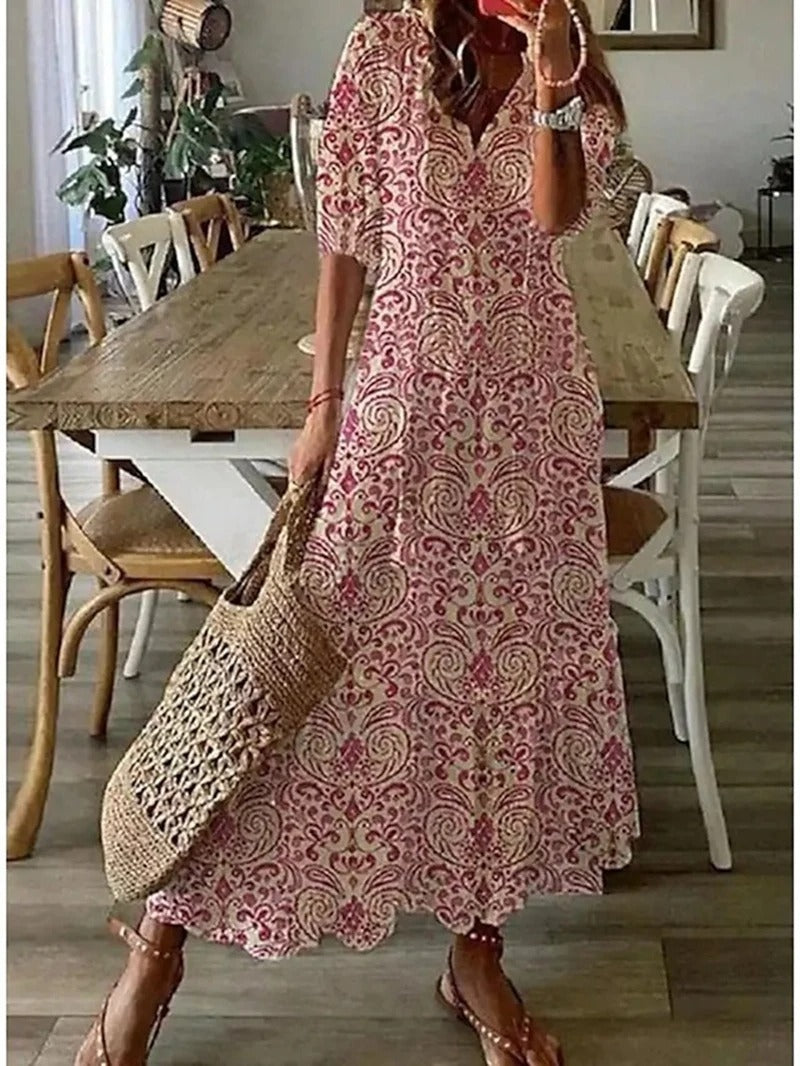 Variant image for Anna™ – Damen Bohemian Sommerkleid mit Fließender Silhouette & Leichtem Stoff-30