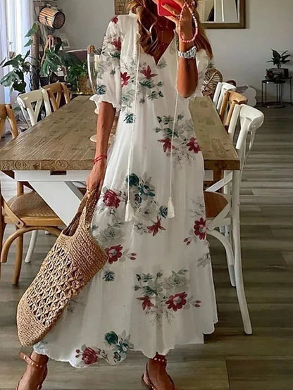Variant image for Anna™ – Damen Bohemian Sommerkleid mit Fließender Silhouette & Leichtem Stoff-36