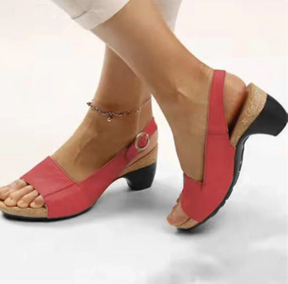 Aprilyn – Komfortable, elegante Schuhe mit niedrigem, blockigem Absatz