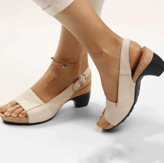 Aprilyn – Komfortable, elegante Schuhe mit niedrigem, blockigem Absatz