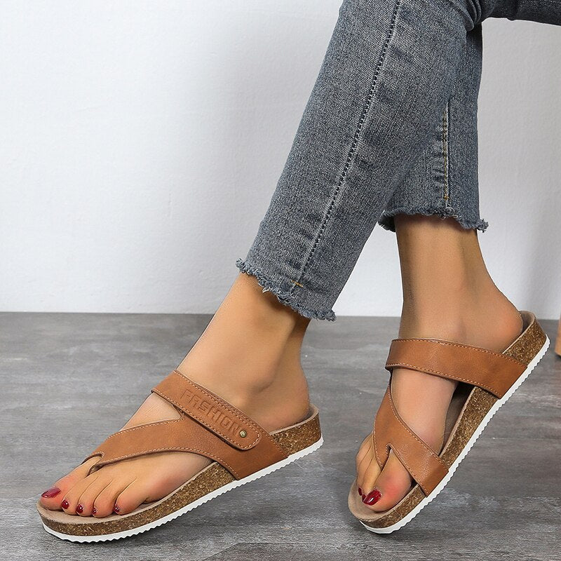 Archwave – Komfortable Kork-Sandalen mit offenem Fußbett