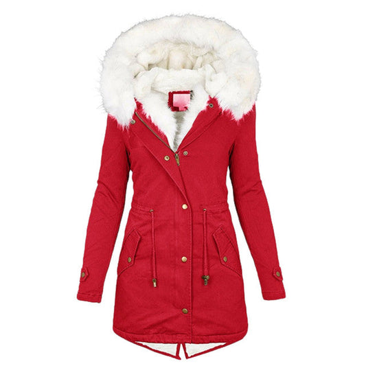 ArcticElegance™ Damen Wintermantel – Extra Warm, Stilvoll & Wasserdicht