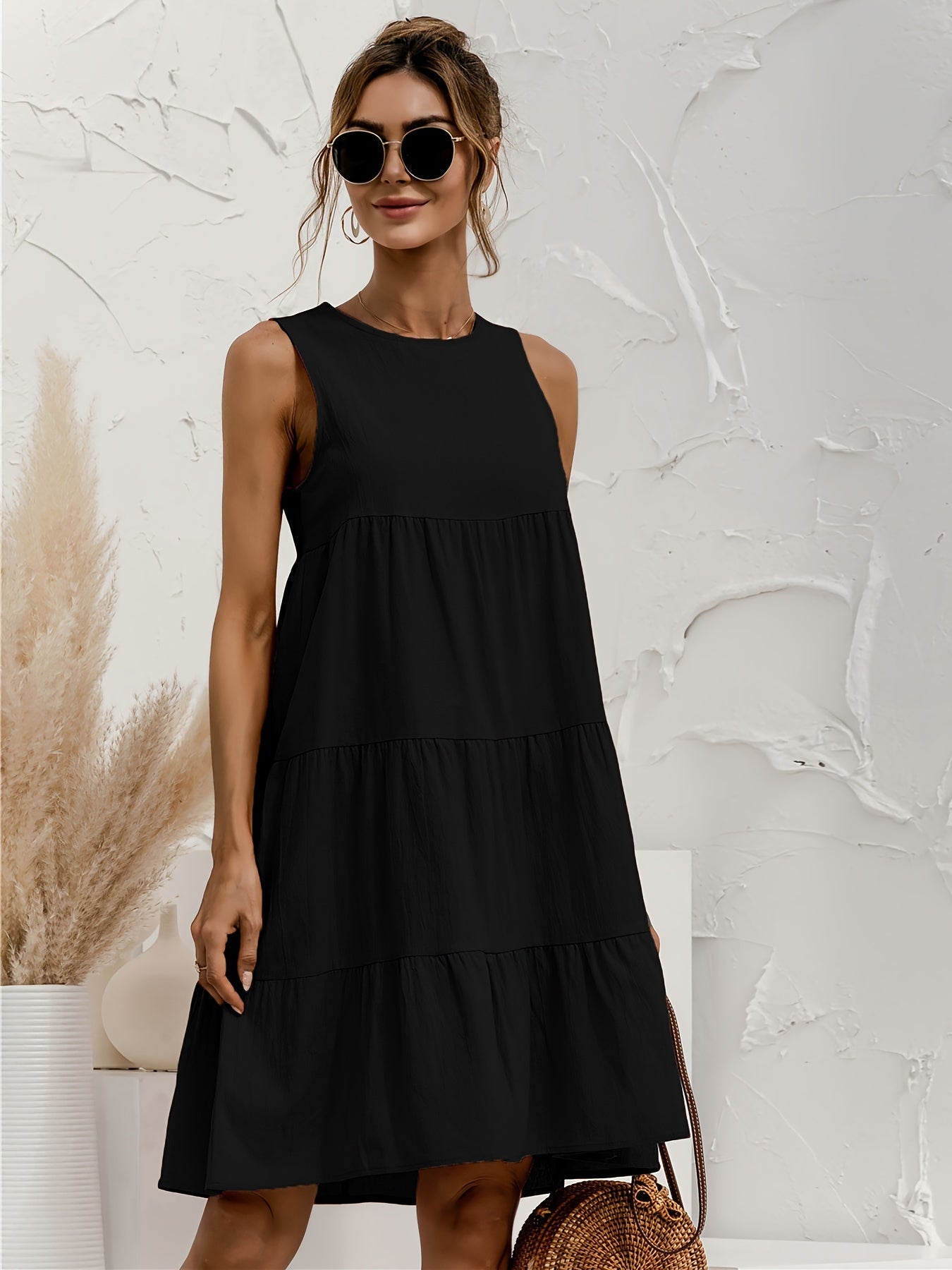 Ärmelloses Stufenkleid Nora von Elarova