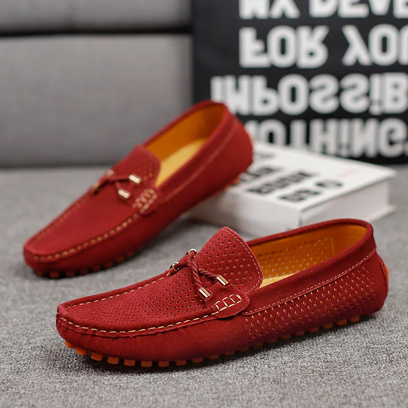 Atmungsaktive Herren Lederschuhe