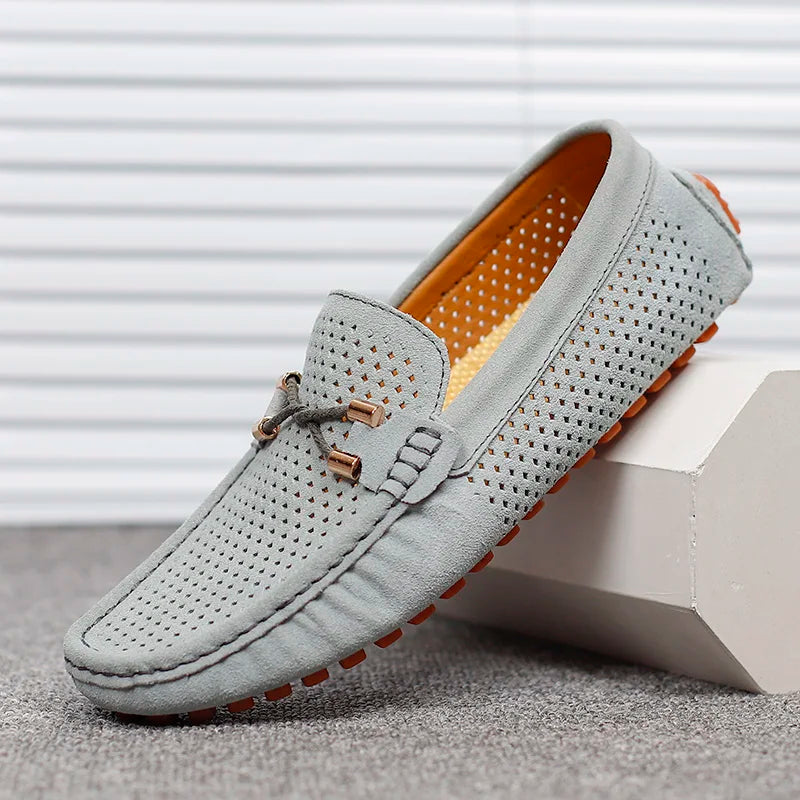 Atmungsaktive Herren Lederschuhe