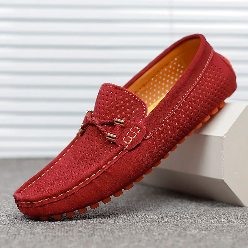 Atmungsaktive Herren Lederschuhe
