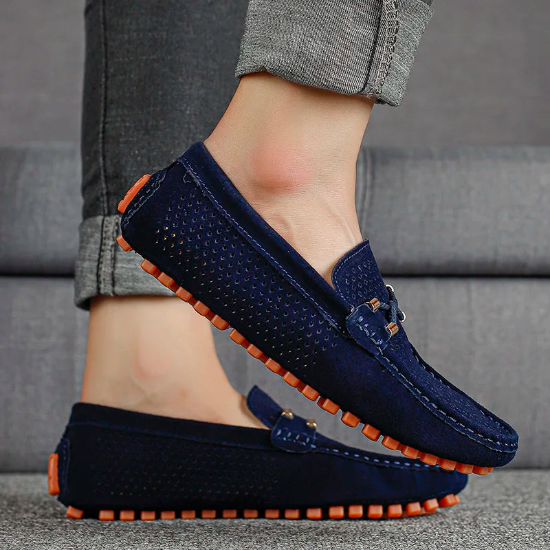Atmungsaktive Herren Lederschuhe
