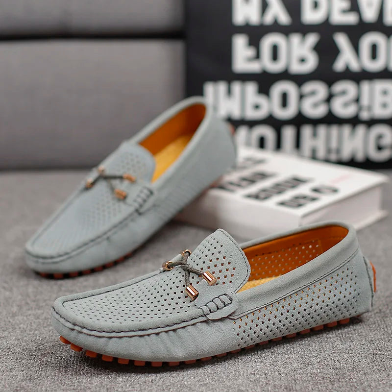 Atmungsaktive Herren Lederschuhe
