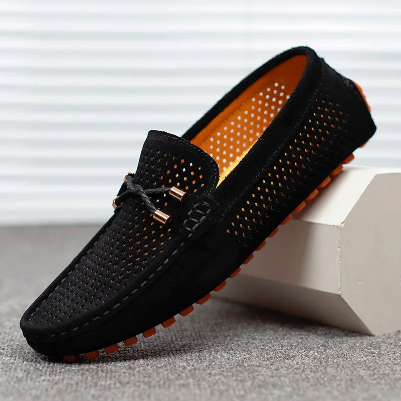 Atmungsaktive Herren Lederschuhe