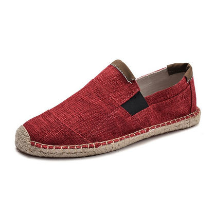 Atmungsaktive Herren Leineschuhe