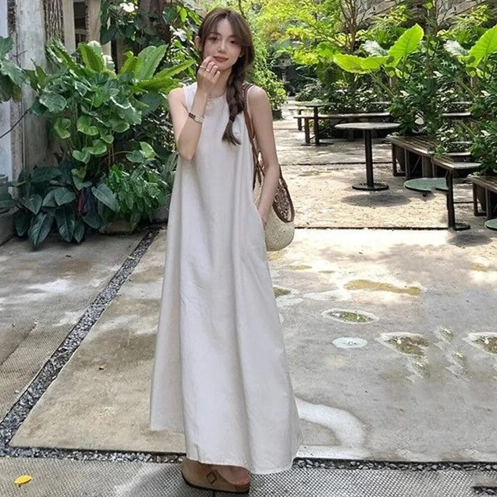 Audra – ärmelloses Westenkleid im Camisole-Stil