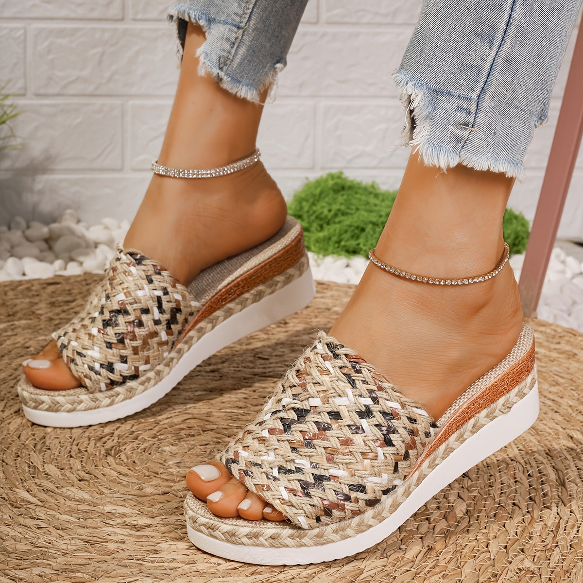 Aurelya™ – Damen Plateau Sandalen mit Bohemian Stil und Komfort