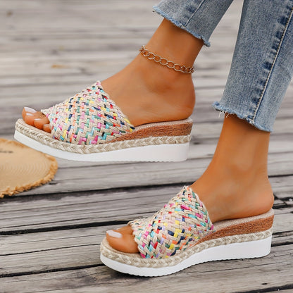 Aurelya™ – Damen Plateau Sandalen mit Bohemian Stil und Komfort 2