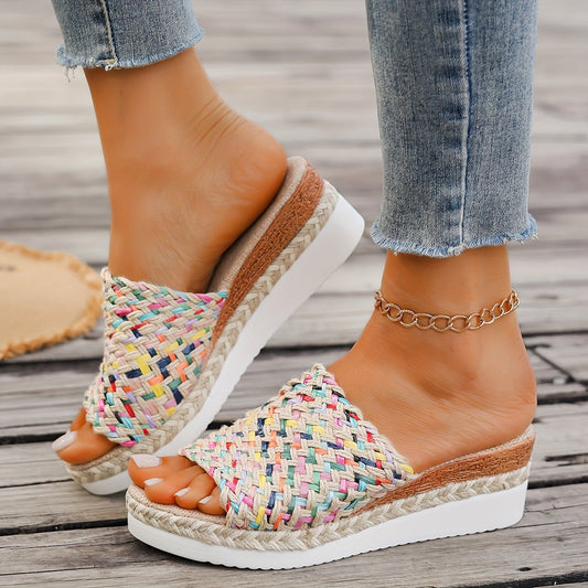 Aurelya™ – Damen Plateau Sandalen mit Bohemian Stil und Komfort 1