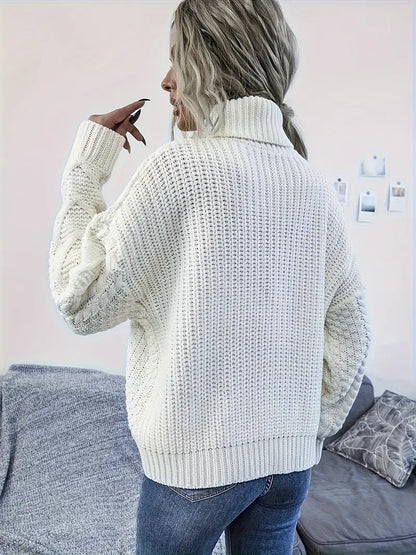 Aurielle™ – Zeitloser Damenpullover mit Weichem Strick