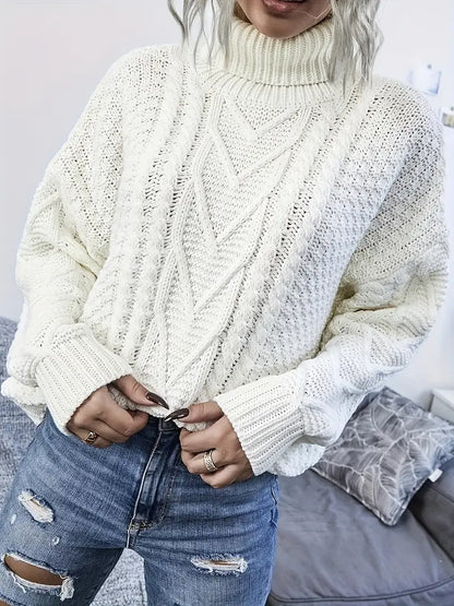 Aurielle™ – Zeitloser Damenpullover mit Weichem Strick