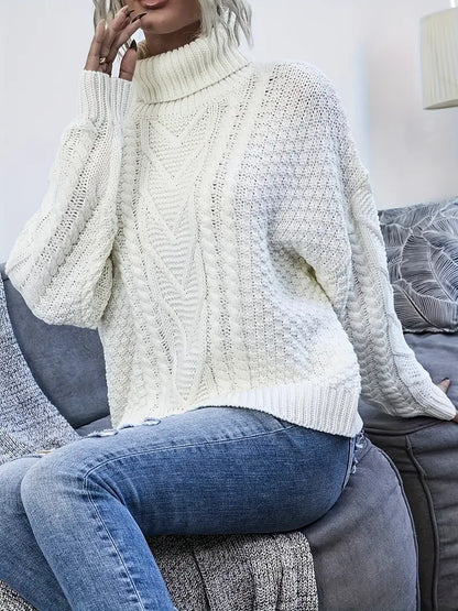 Aurielle™ – Zeitloser Damenpullover mit Weichem Strick