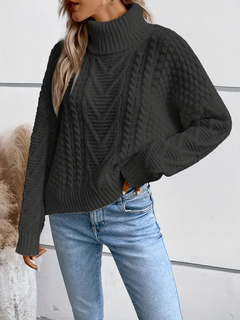 Aurielle™ – Zeitloser Damenpullover mit Weichem Strick