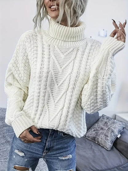 Aurielle™ – Zeitloser Damenpullover mit Weichem Strick