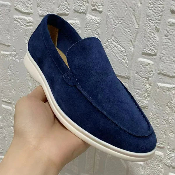 Bandit Herren Orthopädische Wildleder Loafers
