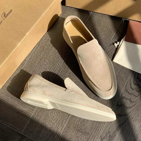 Bandit Herren Orthopädische Wildleder Loafers
