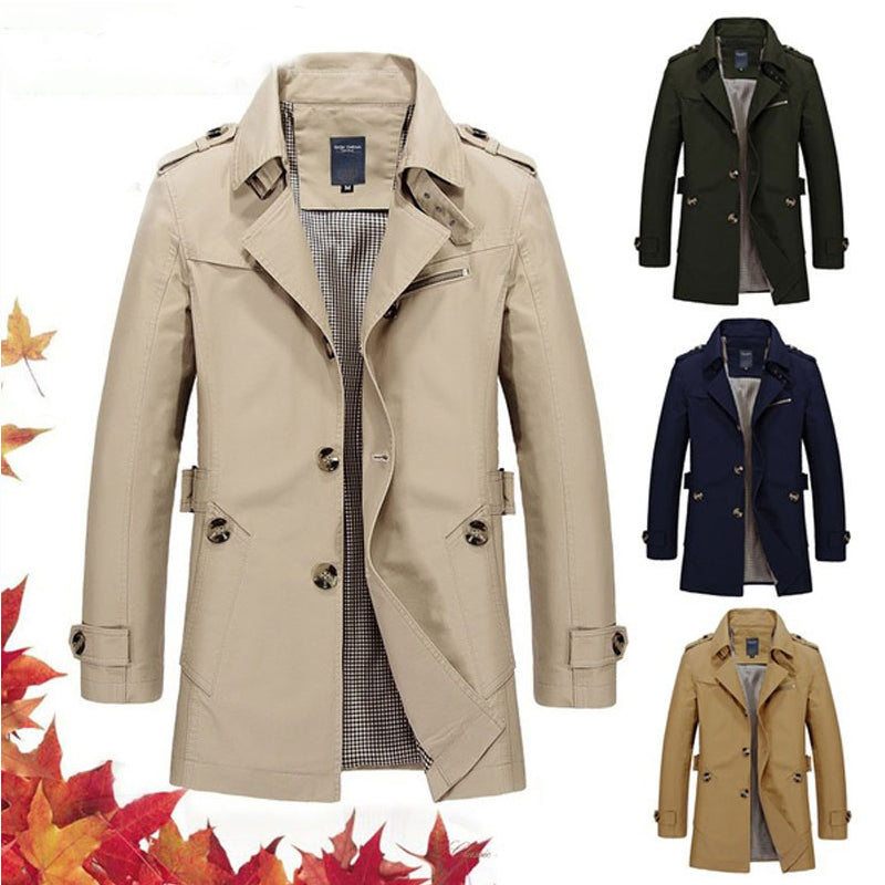Baumwolljacke Anders – Lang