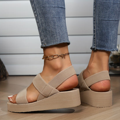 BellaStep™ – Elegante Damen Plateau Sandalen mit Komfort-Sohle
