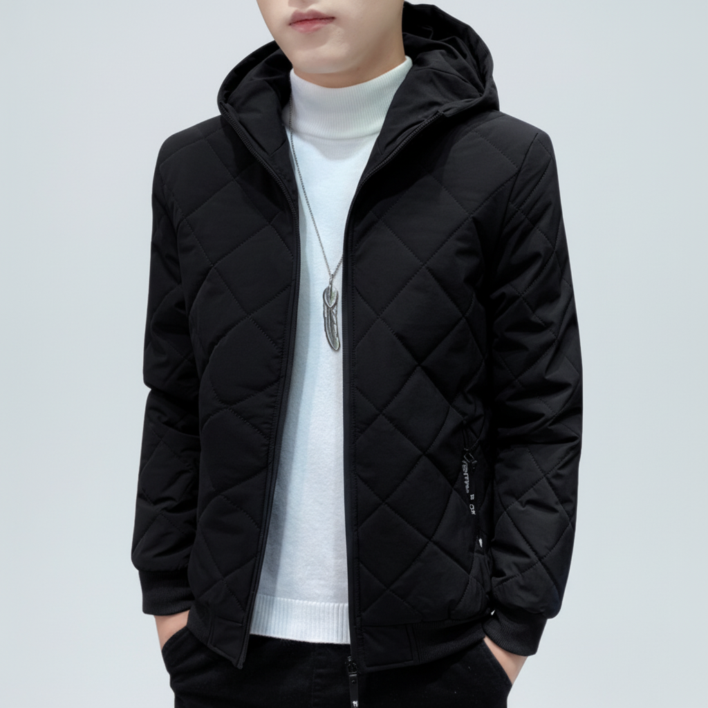 Herbstjacke Bequem Warme Winterjacke Damen
