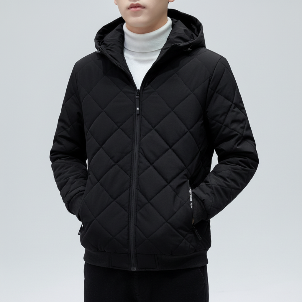 Herbstjacke Bequem Warme Winterjacke Damen